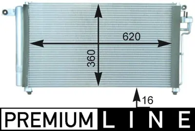 BEHR MAHLE AC433000P Klıma Radyatoru 160x822 Kıa Rıo 2005- Eno:8fc351303111 976061G000 DCC1929 KA5081D 350203961000 KTT110664 CO4215 83005081 8333039 94814 KA5081