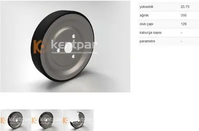 KENTPAR 174 Devırdaım Kasnagı 208 308 508 3008 5008 1.4 16v 1.6 16v 07- Ep3 Ep6 Ep6c Ep6dt 11517571012 120459 11517545958 102466 157488 11517619020 V202322 QCD190 120447 658493