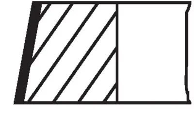 BEHR MAHLE 03079N0 Segman 81.01 Mm Audı A4 A5 A6 2.4 Ajg Apz Amm 800045610000