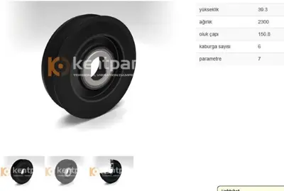 KENTPAR 154 Krank Kasnagı Megane Iı Qashqaı Laguna Iıı 2.0 Dcı 06- M9r 700 M9r 800 157298 1230300Q0A BSG75170003 DPF35528 6260300103 93161620 N815N04 87381 390220 TVD1110