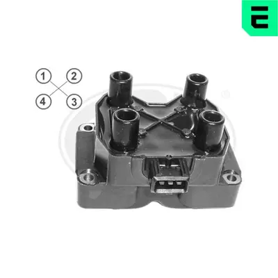 ERA 880109A Atesleme Bobını Fıat Palıo Albea Bravo Punto 12 16v Tempra 14 16 Tpsx 20 Ie Alfa Romeo 155 164 Dıscovrey Iı 94-02 60558152 K01118100 30520PDFE00 7648797 IC13112 60586072 880131 8010311 155164 134386