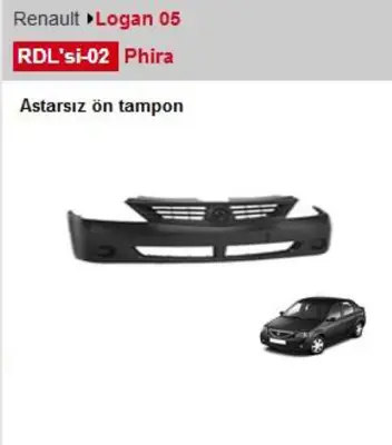 PHIRA DL02 On Tampon Logan 05 / 08 2720530 6001549906 1080900 DC01000001000 1514571 ACI1514571 ACI1514570 6001546781 1514570 1301901 DA3201011