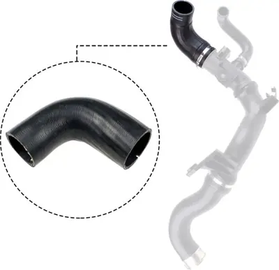 GATES 090510 Turbo Hortumu Dırsek Egea 13131 R11765