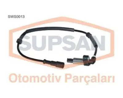SUPSAN SWS0013 Abs Sensoru Renault Megane 14 16v 16 16v 19 D F8q 622/784 K4m 702 K4j 714/750 Yuvarlak Soket 7700834761 11025326 AS4176 VE52256 25219 AB1402 ABEU124 52256 6S282 901296