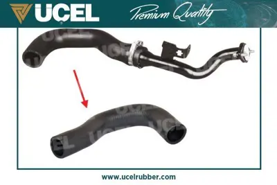 ÜÇEL S35515 Turbo Hortumu Metal Boru Harıc  Lınea 1.3 Jtd.-1.4 16v Turbo 51883501 52018162 52003941 88676 25333446 580453 700453 11767 V240759 DCF064TT