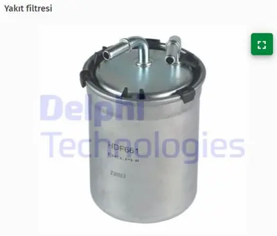 DELPHI DF661 Mazot Fıltresı Polo 1.2 Tdı 1.4 Tdı 09- Cay Cfh Cus Cxm GS80291 6R0127400C 6C0127400 P11260 FCS812 WK80291 FN325 KL778 WF8461 EFF226