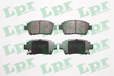 LPR 05P1062 Fren Balatası On Corolla Verso Vvt I 2001> Corolla 2002 2007 2204230 2351002 572405J 598737 5SP1062 8224230 8DB355017081 986424803 FDB1392 GDB3242 LP1742 P83051