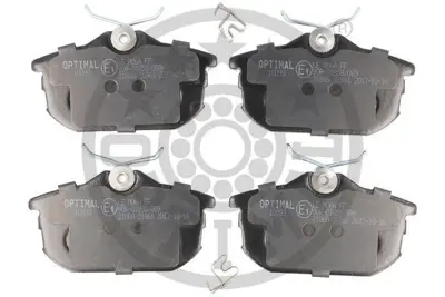 OPTIMAL BP10093 Fren Balatası Arka 87mm Carısma  V40  00- 30623264 30769186 PW890084 MW30620770 31262468 MN125772 308509785 33456781 M850978 MR850978