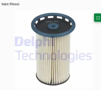 DELPHI DF652 Akıt Fıltresı Mazot Q3 Alhambra Passat Cc Sharan 1,6tdı / 7N0127177B S6026NE LVFF733 E424KPD217 PU80081 MD691 FA6064ECO SC7069P MG3601 E424KP