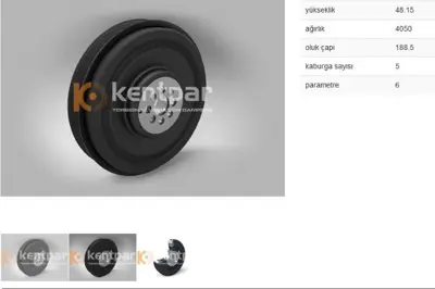 KENTPAR 172 Krank Kasnagı A4 A5 A6 A7 A8 Pheaeton Touareg 2.7 Tdı 2.0 Tdı 04- Bng Bmk Cla Cjg Cas Cgk 059105251S