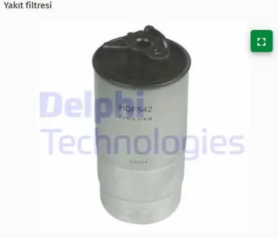 DELPHI DF542 Yakıt Fıltresı Bmw Alpına D10 X5 Rover 29l 13327785350 WFL000070 450906451 23950 KL1601 G52 SP1254 WK8411 N6451 DN1924