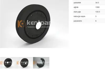 KENTPAR 111 Krank Kasnagı Megane I Lagına Iı Kangoo Clıo 1.4 16v  97- K4m 7700101242 49418953 300135 43151 E6R0006BTA DP041S 8200313231 FVD1069 658045 LPD0131