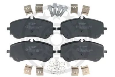 OPTIMAL BP12821SD Arka Balatası Vw Amarok Crafter 16- 2H6698451 2211750 2N0698451 P85172 2280201 2H6698451A FDV5068 13046038802 MDB4118 PE12210