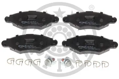 OPTIMAL BP64320 Fren Balatası On 131mm P206 Kangoo Xsara 14 15  97- F026000025 425228 264320 P61063 PCP1045 16226 264310 363700201245 PAD1041 223739