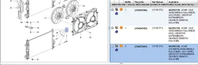 PSA 13437347 Radyator Opel Insıgnıa A  B16dth  1300374 13437347 CR928000P 39086761 CR928000S 606049 1300374 39086762 37012710 13437343 1300373