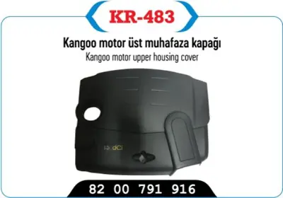 KAYA KR483 Motor Ust Muhafaza Kapagı Clıo 8200791916