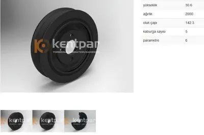 KENTPAR 109 Krank Kasnagı Jumper Boxer 2.5 Td  94-02 Dj5 Dj5t Dj5ted 0515H3