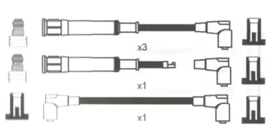 DODUCO 7902 B.Kablosu Bmw E30 - M40 - Krank Okuyuculu Set 12121717646 48573 12121727686 73222 4169 986356325 1500573 XC1123 ZEF607 986356328