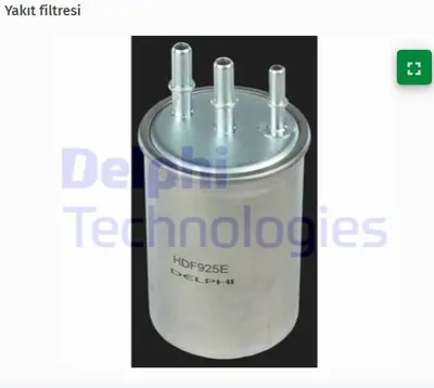 DELPHI DF925E Mazot Fıltresı Ssangyong Actyon D 07>kyron D 05> Rexton D 04 2240008020 KL505 ELG5328 8296KFPCSMS A120247 J1330403 30S01 A6650921201 2413100 SF985