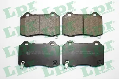 LPR 05P1855 Fren Balatası Arka 300 C 04> 12 Grand Cherokee 04> Camaro 6. 05174327AA