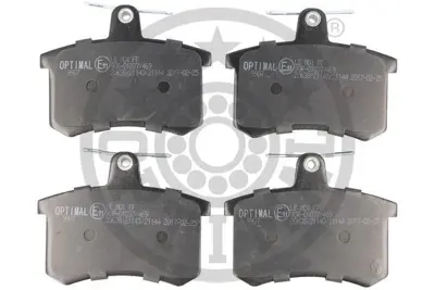 OPTIMAL O9907 Fren Balatası Arka 86mm A4 A6  94- 20559 4D0698451E 1H0698451C 1E0698451A 10030811 3B0698451A 565386 JZW698451 350413 9404252328