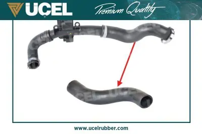 ÜÇEL S15710 Turbo Hortumu Buyuk Plastık Boru Harıc Rkangoo Iı 1.5dcı 85-105 Hp Fwoa 08+ Model 8200534296 V460828 AH0225 431820072 R4567 500197C 96626 9875 8196626 R4566