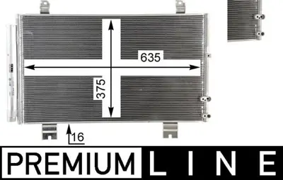 BEHR MAHLE AC69000P Klıma Radyatoru Lexus Gs250 Gs450h Eno:8fc351008431 88460-30B4
