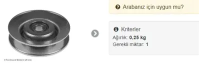 Blue Print ADM596502 V Kayısı Avare Rulmanı B Serıes 1996-06 2.5d P/Up B2500 JPU5854 E43039 57022 GT60160 GT37016 WL0112700 VKM74606 150568 ADM57606 FS63595
