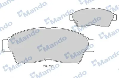MANDO 015854 On Fren Dısk Balatası Corolla Rav4 Carına 95- 449133030 449142010 446512500 449102030 446533050 449133010 PAD969 GDB3147 446542100 446544020