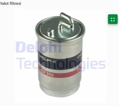 DELPHI DF506 Yakıt Fıltresı Mazot Golf Iı Jetta Iı Terra T3 Lt28 / 35 / 450906115 L134 450906163 VFF466 24773201 5084 XD81 FP5038 PFC4806 A0024773201
