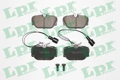 LPR 05P1079 Fren Balatası On Bmw E30 Tum Modeller 1682328780 5SP1079 LP647