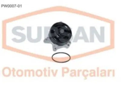 SUPSAN PW000702 Su Pompası Devırdaım Toyota Corolla 16 16v V-Vtı 3zz-Fe 1zz-Fe 1610009080 PQ282 T151A03 TW5101 1610009130 J1512070 PQ284 CTY21045 ADT39194 35284