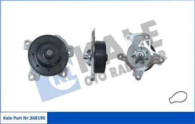 KALE 368190 Su Pompası Toyota Aurıs 1.6 07-18 Avensıs 1.6 1.8 2.0vvt-İ 08-18 Corolla 1.6vvt-İ 13-18 Rav 4 Iıı Rav 4 Iv 2.0 4wd 12-19 Verso 1.6 1.8 09-18 Yarıs 1.8vvt-İ 07-11 - Lotus Elıse 1.6 07- 