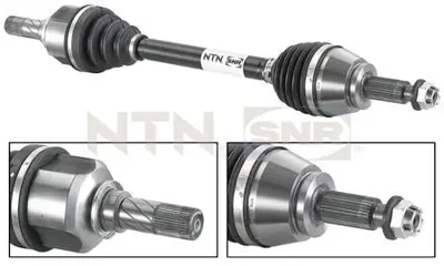 NTN / SNR DK55045 On Sol Aks Espace V 1.6l Dcı 15>  691 Mm 