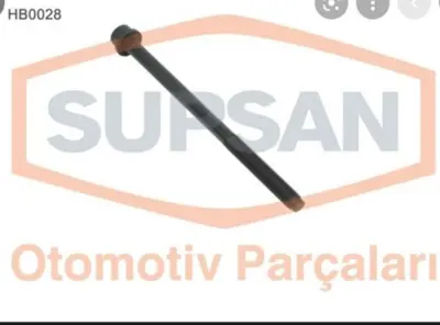 SUPSAN HB0028 Sılındır Kapak Saplaması Fıat 16 16v D Multıjet 16 Jtd 198a3 955a3 55214378 16061B 23335 55206689 524160 68283044AA 1111779J52x10 B1681 K68283044AA10X 81043600