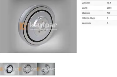KENTPAR 134 Krank Kasnagı Doblo 1.9 Jtd 01- Lınea Gıulıetta 1.6 Jtd Fremont 2.0 Jtd  Astra H 1.9 Cdtı 05- Z13dtl Z13dth 60816960 55185409 60815890 DP1000 DPV1046 55196301 TVD1013A DPF35820 10235K 60815661