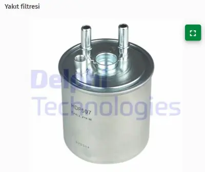 DELPHI DF597 Yakıt Fıltresı Renault Kangoo-Laguna 15 164003978R PP988 L492606 HDF597 AG6154 SP1362 2411700 FCS727 KL638 8660003045