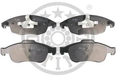 OPTIMAL BP12342 Fren Balatası On 155mm C4 Pıcasso Partner Tepee  06- 425361 TOP04020003 24120z 986495258 64916713 252453818 500603 425413 1170129 8160