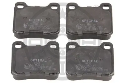 OPTIMAL O9423 Fren Balatası Arka 61mm W124 E Serısı W202 C Serısı  85- 4209820 LP915 4208820 LP440 MDB1222 4209020 2840772 15700 571344J 207581350