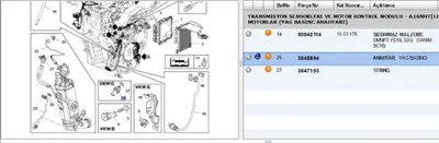 PSA 3645894 Yenı No:9802152780 621552 3645894 70560396 7452582 3OPS0000 V759253280 759253201 12617592532 250001 9830501780