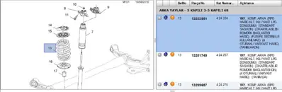 PSA 13333951 Arka Helezon Astra J 424334 13333951 4263504 85982 424334 RA5992 994305 23501 13287599 SN3987 994306