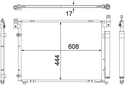 BEHR MAHLE AC494000S Klıma Radyatoru 106x885 Mazda Mpv 99~00 Eno:8fc351304421 814266 F443186 8253017 LC7061480C CF20535 LD4761480 8FC351304421 814239 MZ5196 LD4761480A