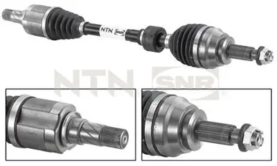 NTN / SNR DK55028 On Sol Aks Talısman 1.6l Dcı 15 R9m-Dw6-Xfd 15>> 721 Mm 