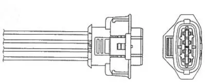 NGK 91956 Oksıjen Sensoru Uaa0004-Fa016 Ducato 250 2-3 D 11=> 55281073 74811080 90675 55268957 290960810 811080
