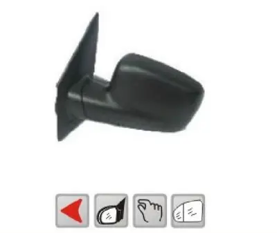 VIEWMAX VM373AL Sol Ayna Komple Manuel - Genıs Acılı  Vw Transpoerter 04-10  7E18575079B9 9567370 E1901 95681011 3370146 7H1857507AA9B9 VG9177004 5896803 10463801 7H1857527A9B9