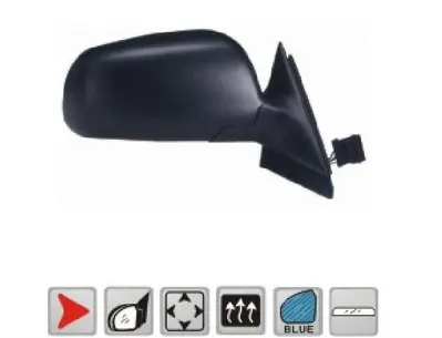 VIEWMAX VM042R Sag Ayna Komple Elektrıklı Boyasız Tıp - Dıs Bukey Mavı Cam Audı A3 96-00 8L1858532C3FZ
