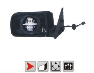 VIEWMAX VM038TR Dıs Ayna Elektrıklı Sag Camsız  Bmw   91-98 E36 4k  51168144406 E0480 640808 27200454 BM0147373 51168119162 10119802 3030115 51168119160 2007382