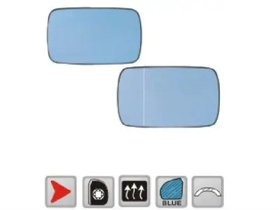 VIEWMAX VM038GHR Dıs Ayna Camı Elektrıklı Isıtmalı Sag  Bmw   92-98 E34 E36  51168238376 51168245128 7727 646806 50446 30300131 51168250438 BM0187313 51168245132 6126849