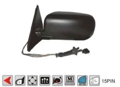 VIEWMAX VM077EBCL Dıs Ayna Elektrıklı Isıtmalı Otomatık Katlanır Hafızalı Sol  Bmw   96 / E39 4k  639819 BM0447334 51168266597 51168238375 6145845 10117831 51168250438 7758 651047 20163765