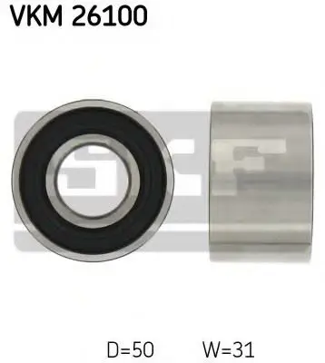 SKF VKM26100 Trıger Gergı Rulmanı  Renault   R9 / R11 / R21 1.7  88 Model Once 7700696987 ATB2242 607UT 140305 BB20014 3287776 5859 864610209 C700 N887